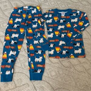 Hanna Andersson Halloween dog pajamas